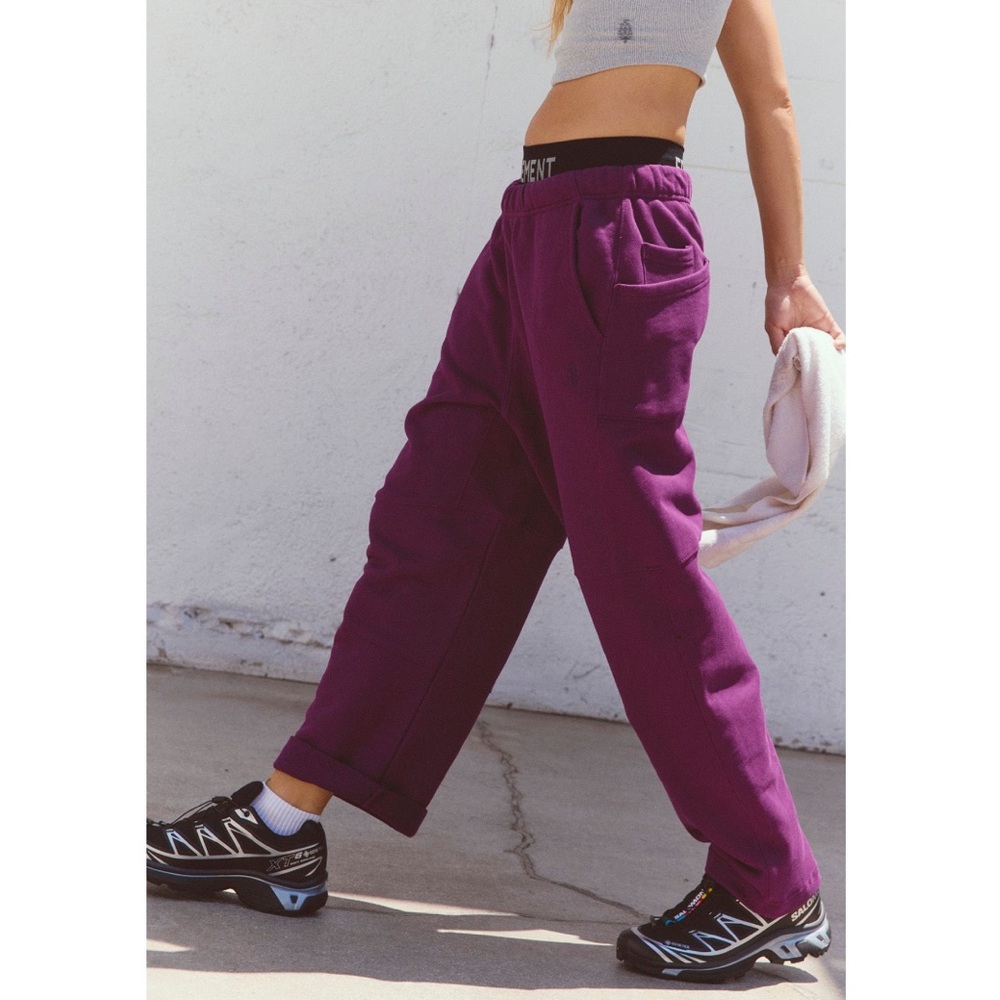 Free people Purple Barrel Pants